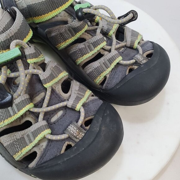 Keen‎ 1 Nylon Outdoor Shoes Gray Waterproof Adjustable Hiking Sandals Closed Toe - Picture 3 of 9
